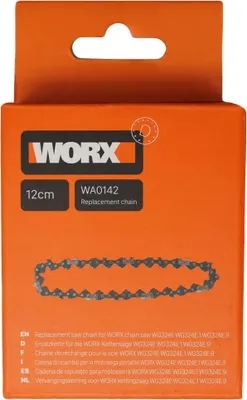Image de WORX WA0142 Chaîne de rechange pour tronçonneuse à batterie WORX WG324E / WG324E.9 / WG325E / WG325E.9