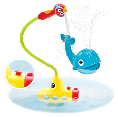 Immagine prodotto di Balena Spray e Sottomarino Gioco per il Bagnetto Yookidoo 40142
