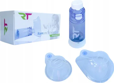 Produktbild von Inhalationskammer Rt 2 Masken Für Kinder Und Erwachsene Zur Medikamentengabe