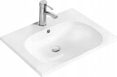 Produktbild von Mexen Erika Unterputz-Waschtisch 60 x 46 cm, Weiß - 25526000