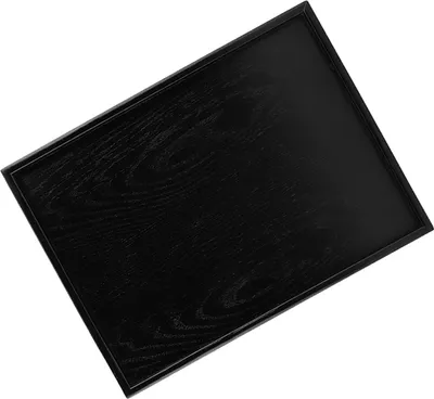 Produktbild von Rechteck Form Massivholz Tee Kaffee Snack Lebensmittel Mahlzeiten Servieren Tablett Teller Tabletts 40 x 30 cm