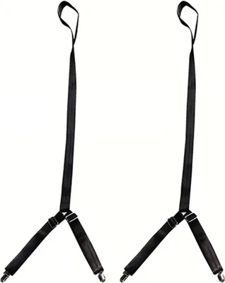 Produktbild von 2-teilige Anziehhilfe mit Metallclip, Hilfsmittel für ältere Menschen mit Behinderung, Anziehhilfe zum Anklemmen und Ziehen, Handicap-Zubehör für das tägliche Leben, Anziehstab für ältere Menschen, verstellbar 26-41 Zoll