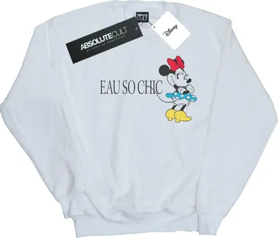 Produktbild von Disney - "Eau So Chic" Sweatshirt für Damen BI28165 (XXL) (Weiß)