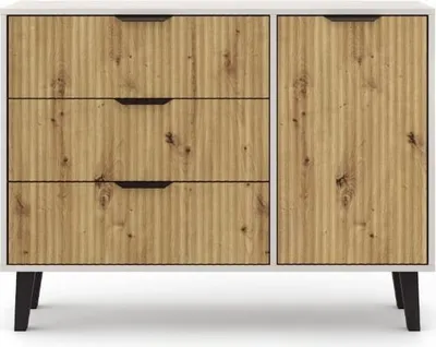 Image de Commode à 3 tiroirs Borg Duo