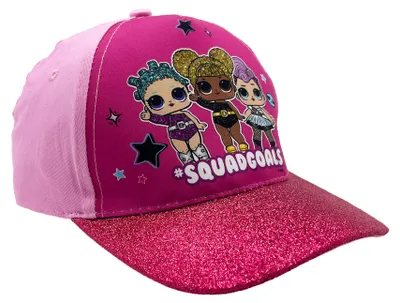 Produktbild von L.O.L Surprise! LOL Squadgoals Kinder Kappe Baseball-Cap Mütze Sommer-Hut Pink, Größe:56