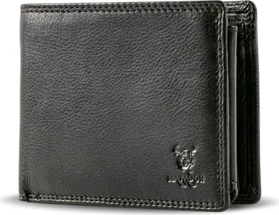 Produktbild von MATADOR OVIEDO Herren Leder Geldbörse RFID Brieftasche Querformat Schwarz