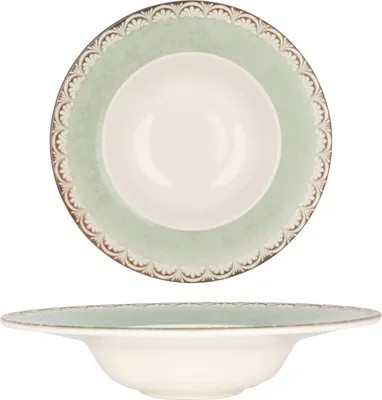 Image de Assiette à pâtes By Bone - Rome - Porcelaine - 25 cm (400cc)