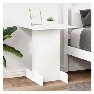Produktbild von Beistelltisch Weiß 44,5 x 45 x 55 cm Holzwerkstoff