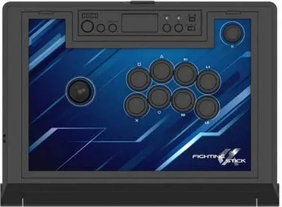 Produktbild von Hori Fighting Stick α, Kampfstab, PC, PlayStation 4, PlayStation 5, Schaltfläche Optionen, Kabelgebunden, USB, Schwarz