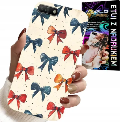 Produktbild von Fall Für Huawei Y6 2018 - Farbige Bänder Schleife Mode-Designs