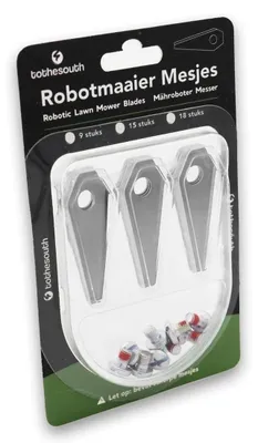 Productafbeelding van Robotmaaier Mesjes Staal - 30 Stuks Geschikt voor Bosch Indego 1100