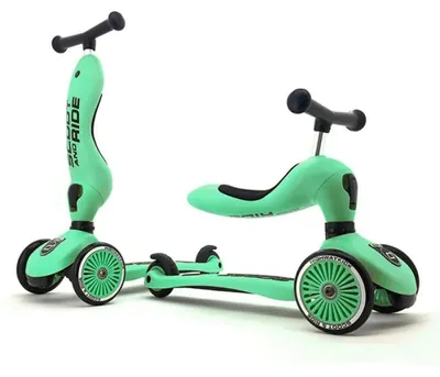 Obrázok produktu pre Detská skútr 2 v 1 Scoot&Ride - Highwaykick 1, Kiwi