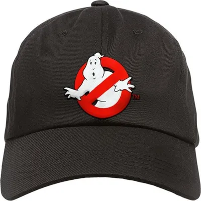 Produktbild von Ghostbusters Cap Uni Metal-Kids - Logo schwarz M
