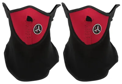 Produktbild von Halbgesichtsmaske, winddicht, staubdicht, Winter, Radfahren, für Motorrad, Outdoor, Skifahren, Rot