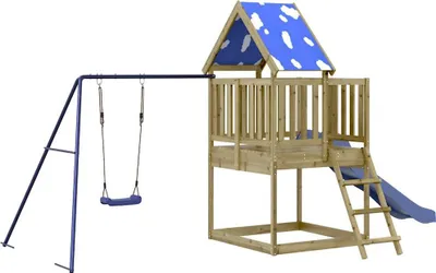 Produktbild von vidaXL Spielturm Imprägniertes Kiefernholz