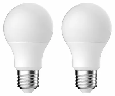 Produktbild von 2 x LED P45 Tropfen 4,9W = 40W E14 Opal matt 470lm Warmweiß 2700K