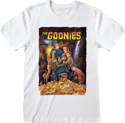 Produktbild von Goonies - T-Shirt für Herren/Damen Uni HE472 (M) (Weiß)