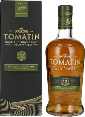 Produktbild von Tomatin 12 rokov Highland Single Malt Scotch Whisky 0,7l, alk. 43 obj. %