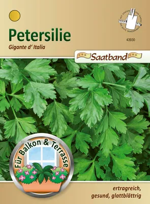 Produktbild von Petersilie Gigante d´Italia (Saatband) | Petersiliensamen von N.L. Chrestensen