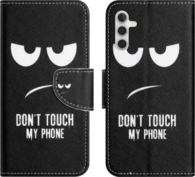 Produktbild von Samsung Galaxy A14 Hülle - Coverup Klapphülle - Don't Touch