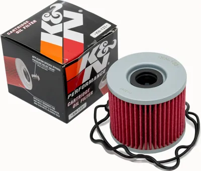 Image de Filtre à huile K&N pour Suzuki GS GSF Bandit GSX / F L E ED EF ES 250 / 400 / 450 / 500 / 550 / 650 / 750 / 850 / 1000 / 1100 ccm année 1977 - 2008
