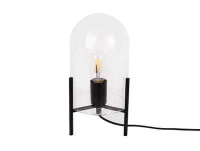 Immagine prodotto di Leitmotiv - Lampada da tavolo a campana in vetro - Trasparente