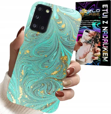Image de Étui Pour Samsung Galaxy A31 - Motifs Marbrés + Verre Trempé