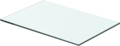 Zdjęcie produktu dla Szklany, bezbarwny panel, 40x20 cm