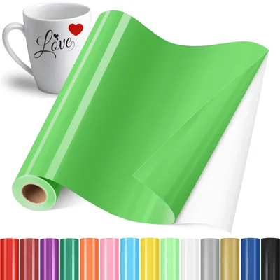 Productafbeelding van Zelfklevende plotfolie - Vinylfolie voor snijplotters - Benodigdheden voor knutselen - 30,5 cm x 305 cm