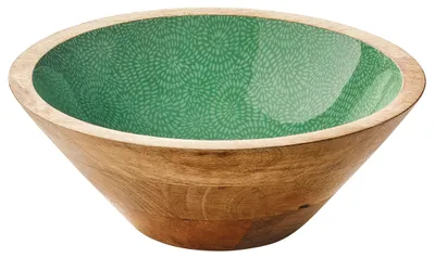 Produktbild von Zassenhaus Schüssel BRUSH GREEN, Mango, Ø 20 cm x 8 cm 80407 4006528080407
