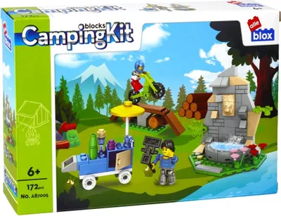 Produktbild von 172-elementige Alleblox-Campingbausteine