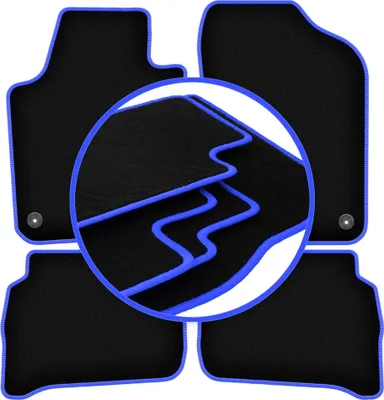 Immagine prodotto di Tappetini per auto CARLUX-BLUE per: Volkswagen Polo V hatchback (2009-2017)