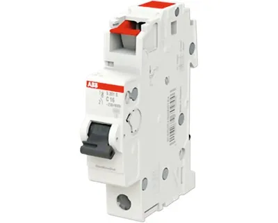 Image de ABB Disjoncteur à fusibles S201S-C16 C unipolaire 16 A