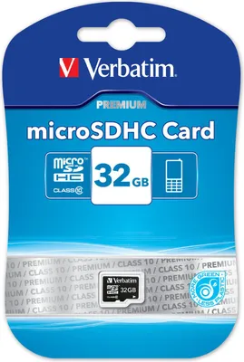 Immagine prodotto di Verbatim Premium 32 GB MicroSDHC Classe 10