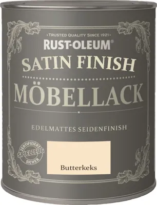 Produktbild von Rust-Oleum Satin Finish Möbellack Vintage/Shabby Look, ver.Farben 750ml, Farbton:Butterkeks