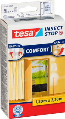 Immagine prodotto di tesa Fliegengitter Comfort Klett für Tür anthrazit
