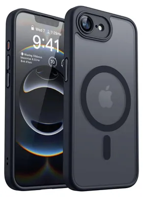 Produktbild von Schutzhülle für iPhone 16e MagSafe Tasche Slim Case Silikon Cover Transparent