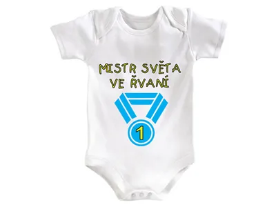 Obrázok produktu pre Dojčenské body Majster sveta v revaní - 62-68