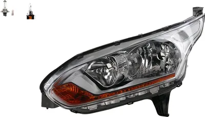 Produktbild von Scheinwerfer passend für Ford Transit Connect 13 13-18 LI + Leuchtmittel 1807866 1819688 1827690 DT1113W030AA DT1113W030AC Johns