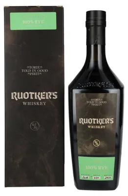 Produktbild von Ruotker's Stories Told In Good Spirits 100% Rye Whiskey 51,2% Vol. 0,7l in Geschenkbox