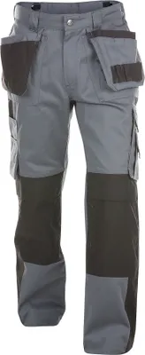 Immagine prodotto di DASSY® Seattle Pantaloni da lavoro bicolore con tasche a fondina e tasche per ginocchiere GRIGIO CEMENTO/NERO Taglia 53 Lunghezza: PLUS