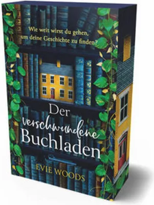 A book cover designed to look like a house built into a bookshelf.