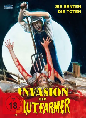 Produktbild von Invasion der Blutfarmer - Mediabook - Cover A - Limited Edition auf 500 Stück  (+ DVD)