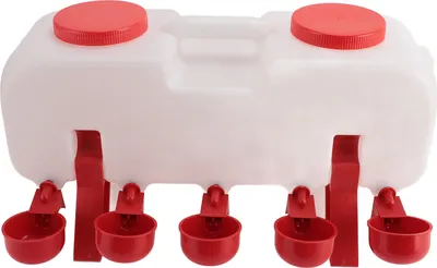 Image de Distributeur d'eau pour poulets,Distributeur d'eau pour poulets,Distributeur d'eau pour poulets,Distributeur d'eau pour poulets avec gobelets d'eau