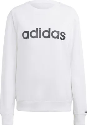 Imagen del producto de Sudadera para mujer Adidas Essentials Linear French Terry, color blanco/, talla M