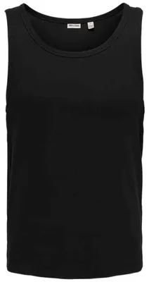 Image de Débardeur Only & Sons 22030217-BLACK pour Homme