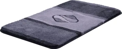 Produktbild von Grund Badteppich JEWEL - 100% Polyacryl ULTRASOFT, Farbe:Anthrazit, Größe:60x100 cm