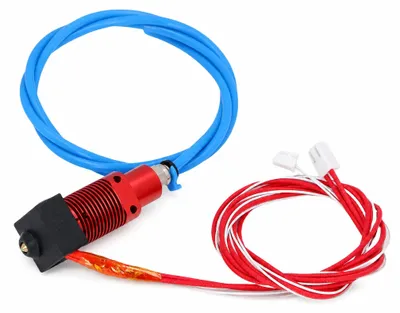 Obrázok produktu pre Sada hotendu a extrudéru ako náhrada pre 3D tlačiareň s tryskou s priemerom 0,4 mm