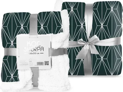 Zdjęcie produktu dla koc świąteczny 150x200 SHERPA