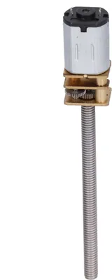 Produktbild von 6V DC Lineargetriebemotor mit Gewindespindel M4x55mm, 90 U/min, für Haushaltsgeräte und Roboter